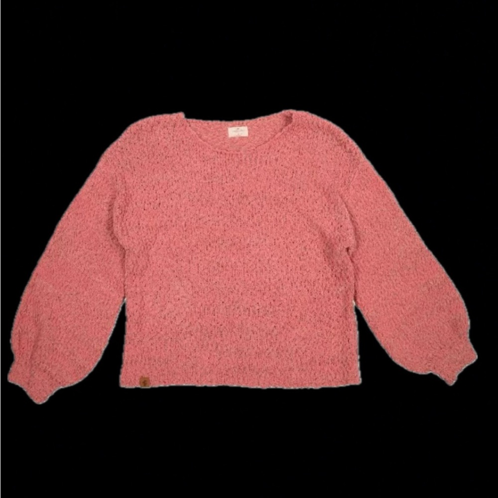 Cozy Pink Knit Sweater